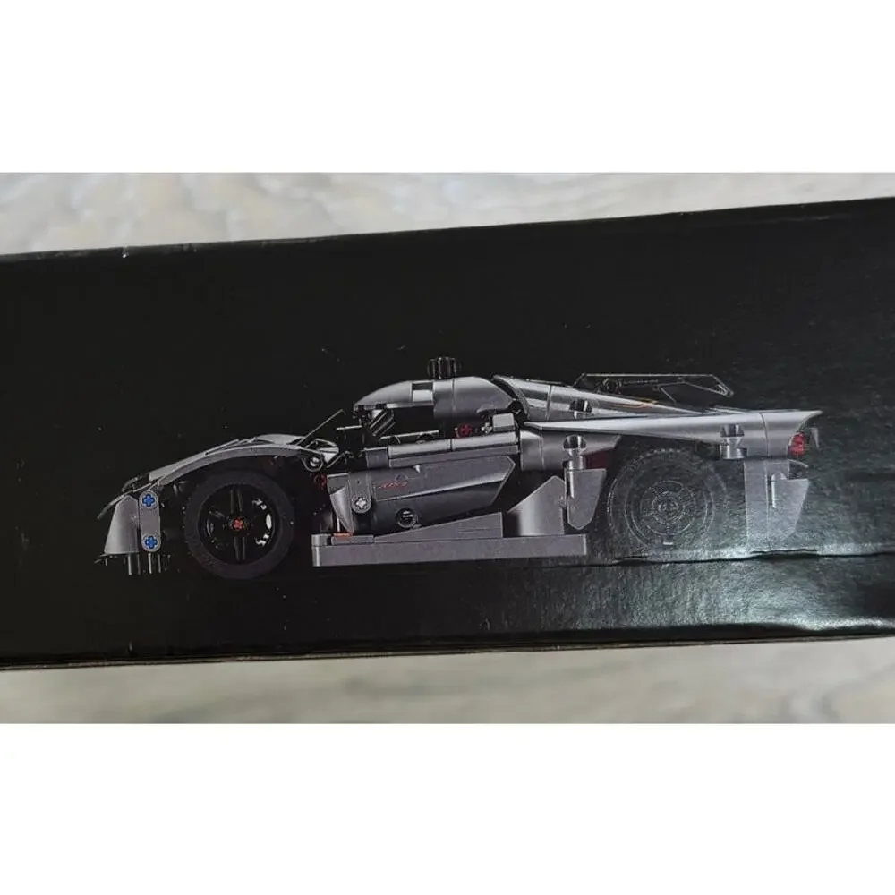 LEGO Technic Koenigsegg Jesko Absolut 42173 Grey Hypercar 801pc New Sealed